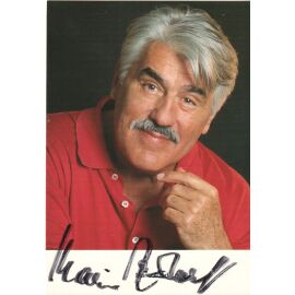 Autogramm Schauspieler | Mario ADORF | 1990er (Portrait Color Rüdel) Winkler
