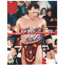 Autogramm Wrestling | TATANKA | 1990er Foto (Kampfszene Color XL) 1
