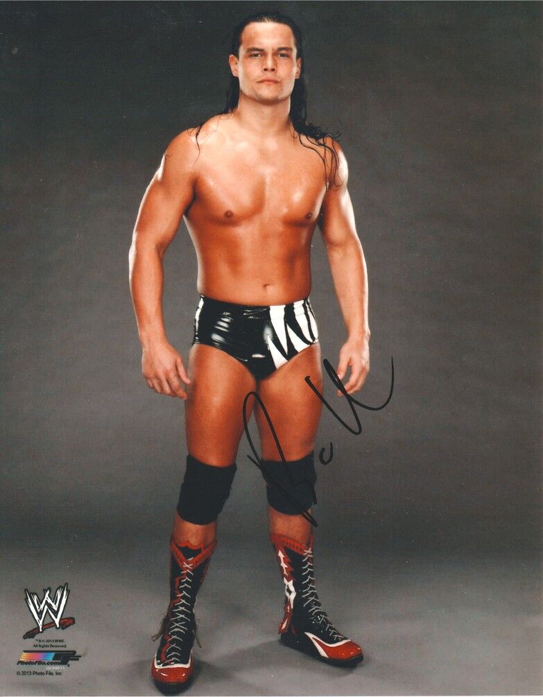 Autogramm Wrestling | Bo DALLAS | 2013 Foto (Portrait Color XL)