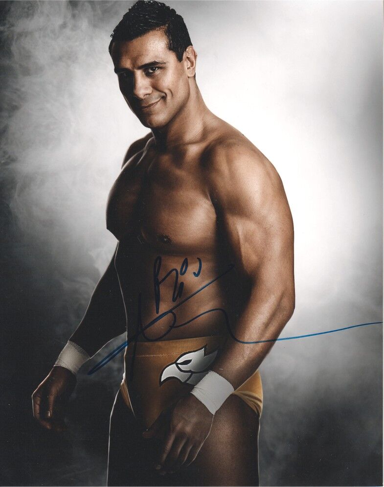 Autogramm Wrestling | Alberto DEL RIO | 2010er Foto (Portrait Color XL) 2