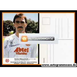 Autogramm Fussball | FSV Mainz 05 | 1988 | Norbert H&Ouml;NNSCHEIDT