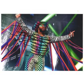 Autogramm Wrestling | Jay LETHAL | 2010er Foto (Jubelszene Color XL)