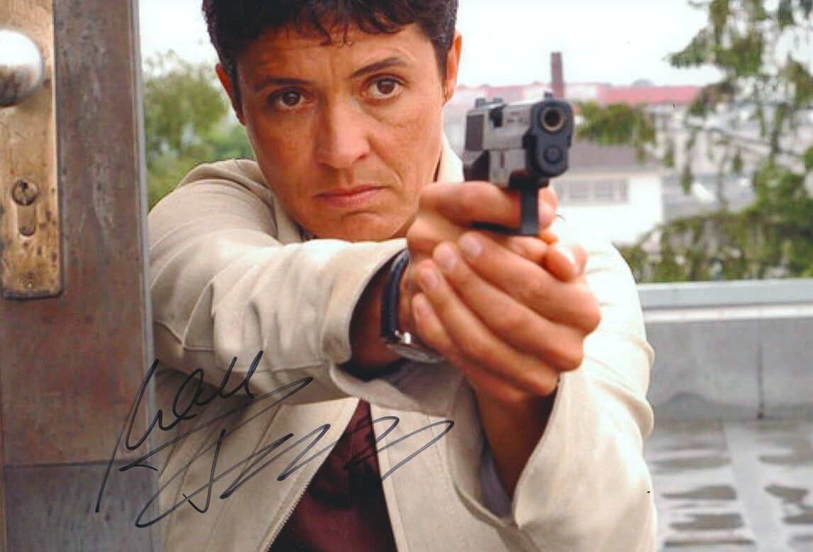 Autogramm TV | ARD | Ulrike FOLKERTS | 2010er Foto "Tatort" (Filmszene Color XL)