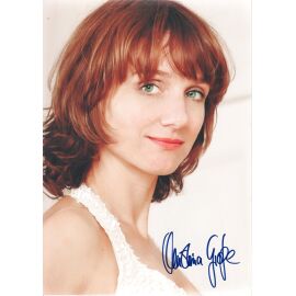 Autogramm Schauspieler | Christina GROSSE | 2010er (Portrait Color XL)