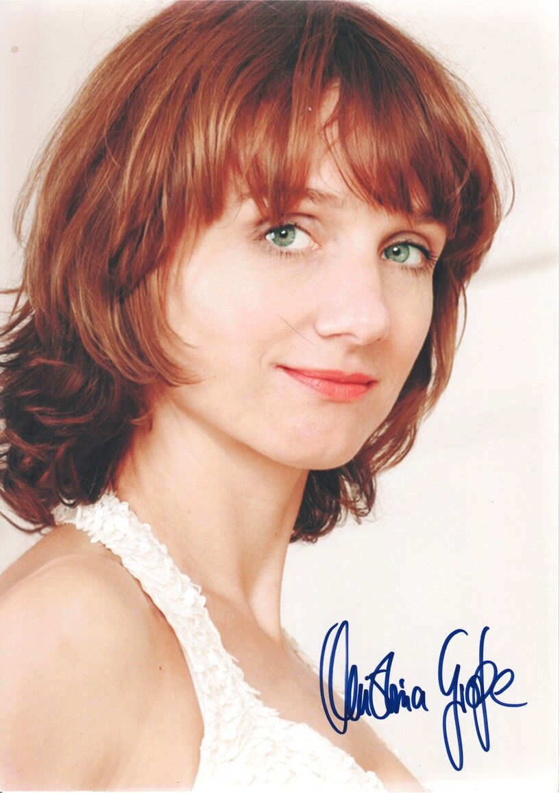 Autogramm Schauspieler | Christina GROSSE | 2010er (Portrait Color XL)
