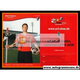 Autogramm Fussball | SC Freiburg | 2005 | Niels HANSEN