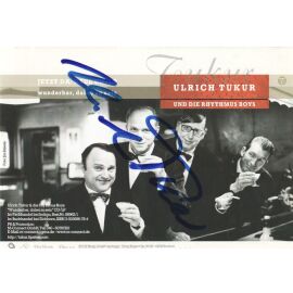 Autogramm Schauspieler | Ulrich TUKUR | 2001 (Gruppenbild SW) Rhythmus Boys