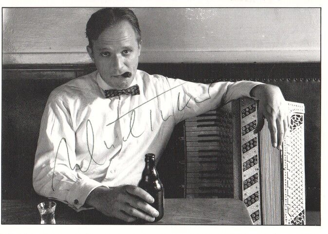 Autogramm Schauspieler | Ulrich TUKUR | 1989 "Tanzpalast" (Portrait SW CBS)