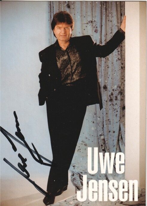 Autogramm Schlager | Uwe JENSEN | 2000 "Augenblicke" (Portrait Color Metrix)