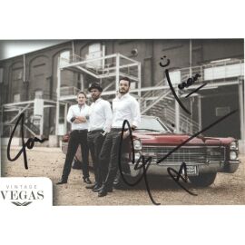 Autogramme Pop | VINTAGE VEGAS | 2010er (Gruppenbild Color)