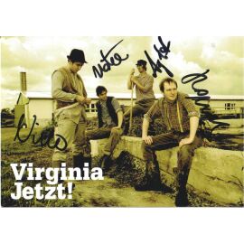 Autogramme Pop | VIRGINIA JETZT! | 2004 "Anfänger" (Gruppenbild Color Universal)