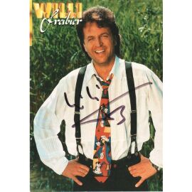 Autogramm Schlager | Willi FREIBIER | 1998 "Lieber Gott" (Portrait Color)