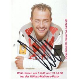 Autogramm Schauspieler | Willi HERREN | 2008 (Portrait Color) Malle-Party