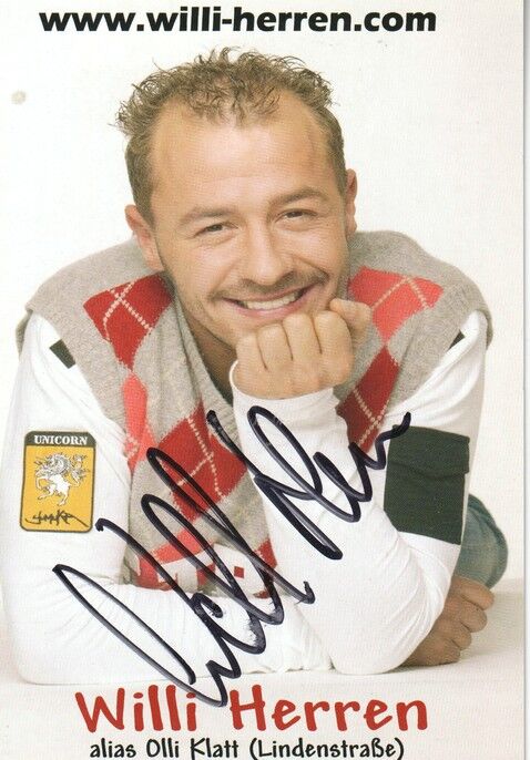 Autogramm Schauspieler | Willi HERREN | 2008 (Portrait Color) Partyagentur