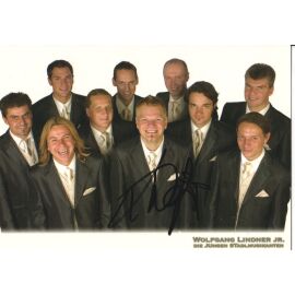 Autogramm Volksmusik | Wolfgang LINDNER | 2000er (Gruppenbild Color) Stadlmusikanten