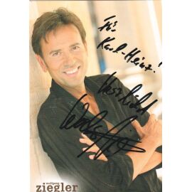 Autogramm Schlager | Wolfgang ZIEGLER | 2008 "Alles & Jetzt" (Portrait Color Edel)