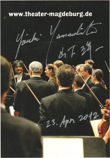 Autogramm Violine (JPN) | Yoichi YAMASHITA | 2011 (Konzert Color)