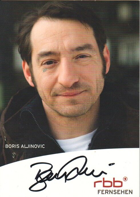 Autogramm TV | ARD | Boris ALJINOVIC | 2010er (Portrait Color RBB) Vietinghoff