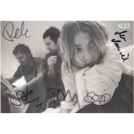 Autogramme Pop | KLEE | 2010er (Gruppenbild SW)