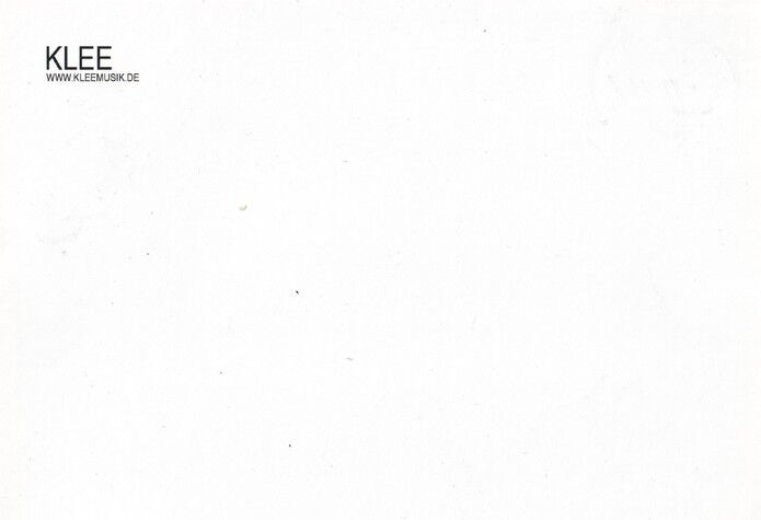 Autogramme Pop | KLEE | 2010er (Gruppenbild SW)