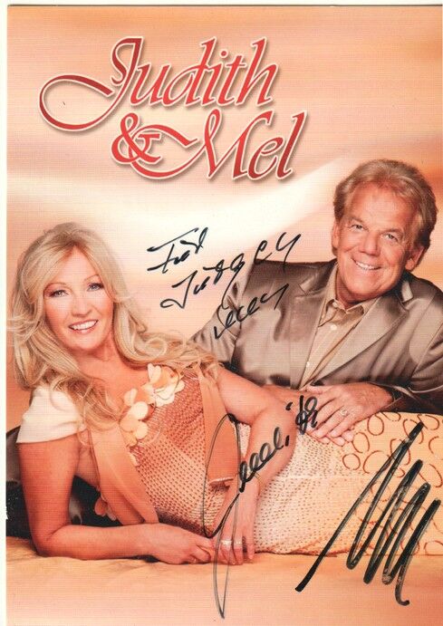 Autogramme Schlager | JUDITH & MEL | 2005 "Herz Und Seele" (Portrait Color Koch)