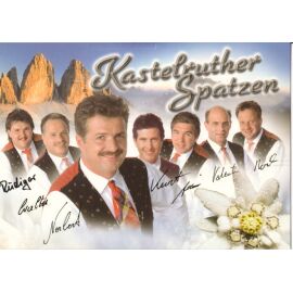 Autogramme Volksmusik | KASTELRUTHER SPATZEN | 1999 (Portrait Color) Koch