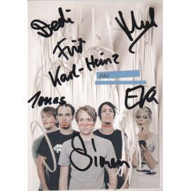 Autogramme Pop | JULI | 2006 "Ein Neuer Tag" (Gruppenbild Color Universal)
