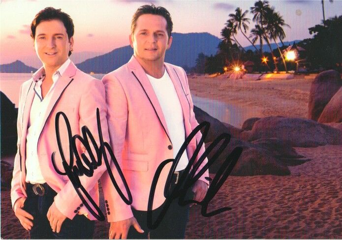 Autogramme Schlager | FANTASY | 2014 "Eine Nacht im Paradies" (Portrait Color Sony) TOUR