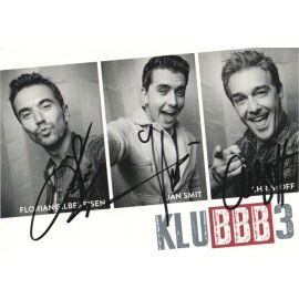 Autogramme Schlager | KLUBBB3 | 2016 "Vorsicht Unzensiert" (Gruppenbild SW)