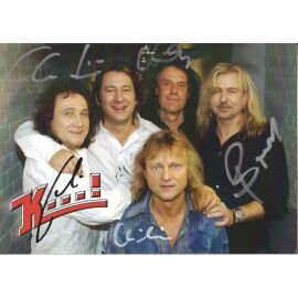 Autogramme Rock | K-BAND | 2010er (Gruppenbild Color)