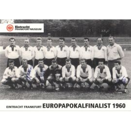 Mannschaftskarte Fussball | Eintracht Frankfurt | 1960 Retro | Europapokalfinalist + 3 AG