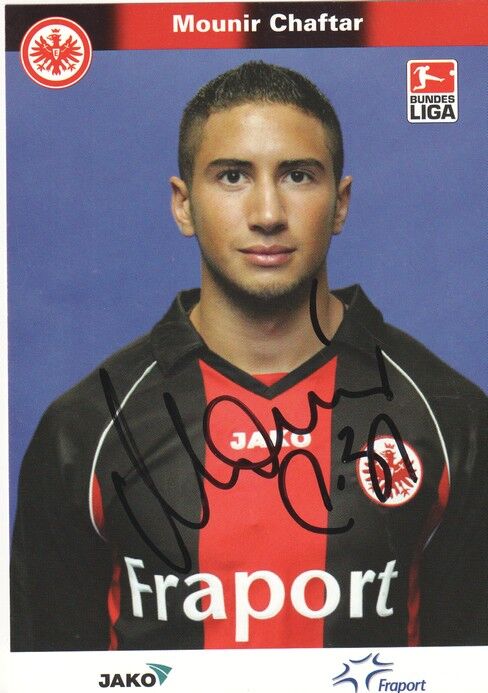 Autogramm Fussball | Eintracht Frankfurt | 2006 | Mounir CHAFTAR