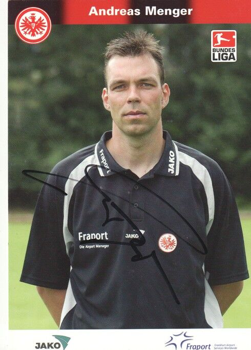 Autogramm Fussball | Eintracht Frankfurt | 2004 | Andreas MENGER