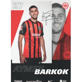 Autogramm Fussball | Eintracht Frankfurt | 2020 Druck | Aymen BARKOK