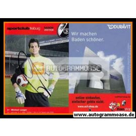 Autogramm Fussball | SC Freiburg | 2007 | Michael LANGER