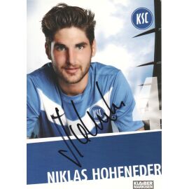 Autogramm Fussball | Karlsruher SC | 2011 | Niklas HOHENEDER