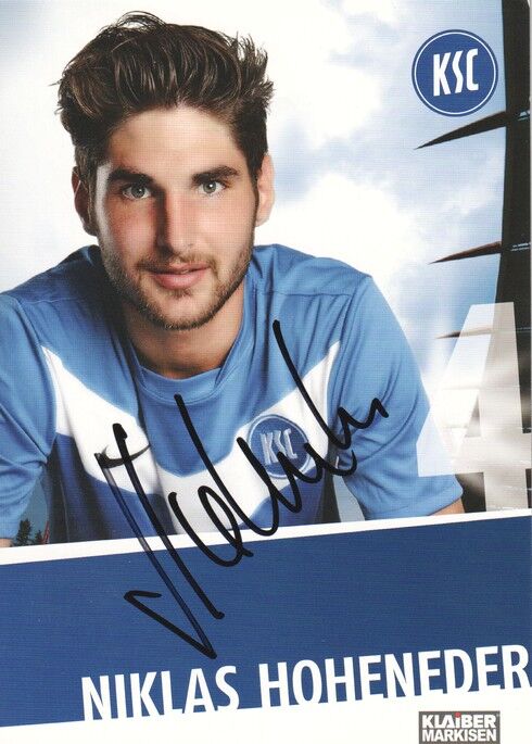 Autogramm Fussball | Karlsruher SC | 2011 | Niklas HOHENEDER