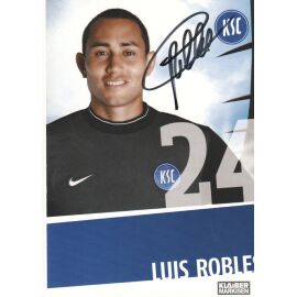 Autogramm Fussball | Karlsruher SC | 2011 | Luis ROBLES