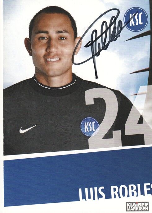 Autogramm Fussball | Karlsruher SC | 2011 | Luis ROBLES