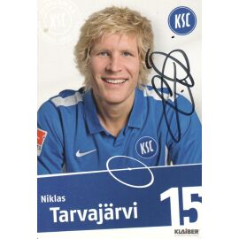 Autogramm Fussball | Karlsruher SC | 2010 | Niklas TARVAJÄRVI