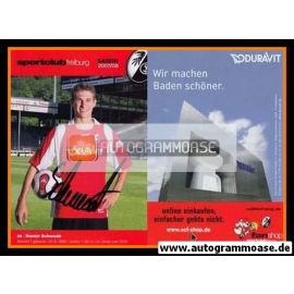 Autogramm Fussball | SC Freiburg | 2007 | Daniel SCHWAAB