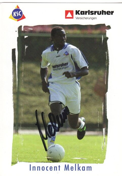 Autogramm Fussball | Karlsruher SC | 2003 | Innocent MELKAM