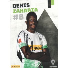 Autogramm Fussball | Borussia Mönchengladbach | 2019 | Denis ZAKARIA