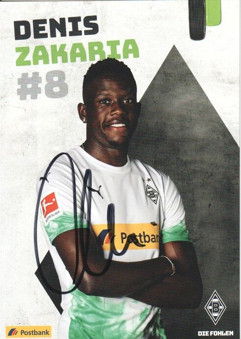 Autogramm Fussball | Borussia Mönchengladbach | 2019 | Denis ZAKARIA
