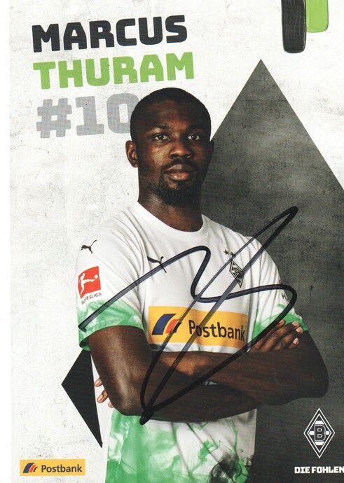 Autogramm Fussball | Borussia Mönchengladbach | 2019 | Marcus THURAM