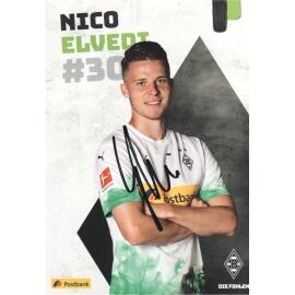 Autogramm Fussball | Borussia Mönchengladbach | 2019 | Nico ELVEDI