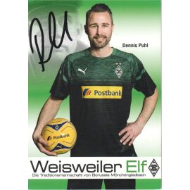 Autogramm Fussball | Borussia Mönchengladbach | 2010er Weisweiler | Dennis PUHL (Postbank)
