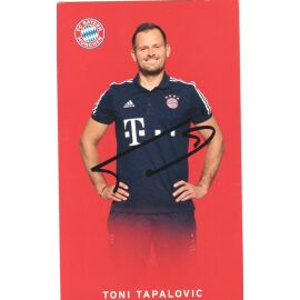 Autogramm Fussball | FC Bayern München | 2017 | Toni TAPALOVIC