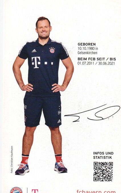 Autogramm Fussball | FC Bayern München | 2017 | Toni TAPALOVIC