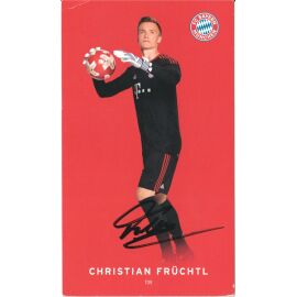 Autogramm Fussball | FC Bayern München | 2017 | Christian FRÜCHTL
